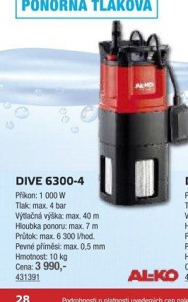 DIVE 6300-4 - UNI HOBBY akcniletaky.com