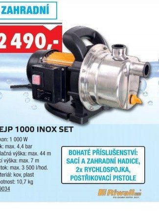 REJP 1000 INOX SET - UNI HOBBY akcniletaky.com