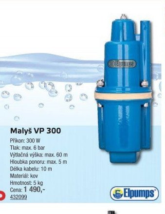 Elpumps Malýš VP 300 - UNI HOBBY akcniletaky.com