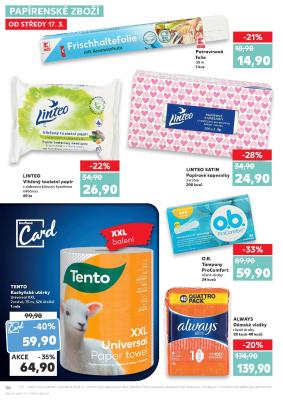 akční leták Kaufland 17.3.2021-23.3.2021
