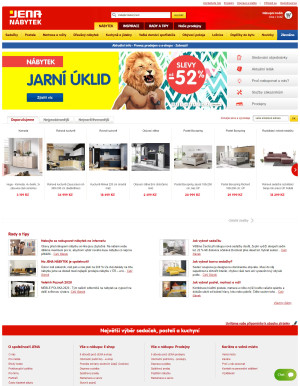 akční leták Jena nábytek 16.3.2021-22.3.2021