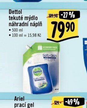 Dettol tekuté mýdlo náhradní náplň
