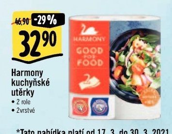 Harmony kuchyňské utěrky
