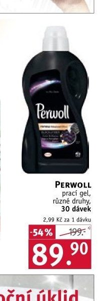 Perwoll prací gel