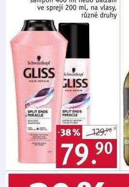 Gliss šampon nebo balzám
