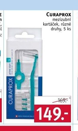 CURAPROX mezizubní kartáček, různé druhy, 5 ks