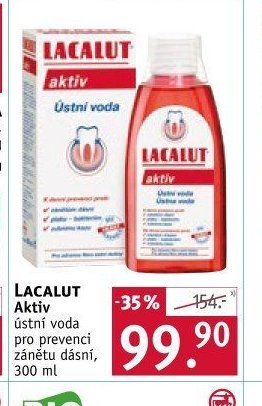 LACALUT Aktiv ústní voda pro prevenci zánětu dásní, 300 ml