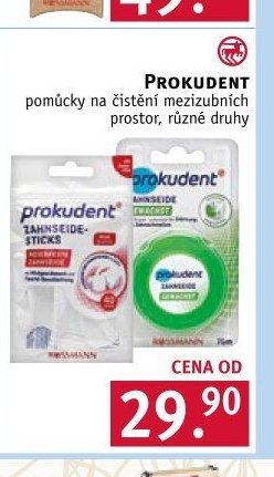 PROKUDENT pomůcky na čištění mezizubních prostor, různé druhy