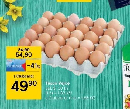 Tesco Vejce