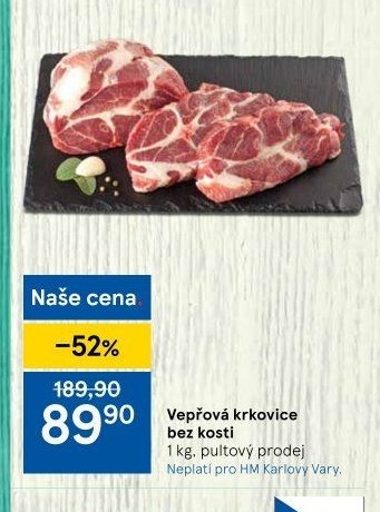 Vepřová krkovice bez kosti