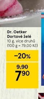 Dr. Oetker Dortové želé 10 g