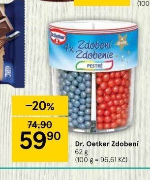 Dr. Oetker Zdobení 62 g