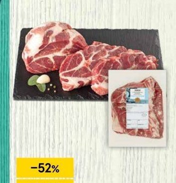 Tesco Vepřová krkovice bez kosti