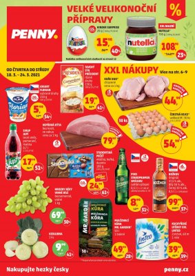akční leták Penny Market 18.3.2021-24.3.2021