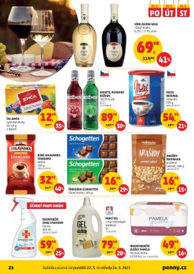 akční leták Penny Market 18.3.2021-24.3.2021