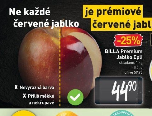 BILLA Premium Jablko Epli