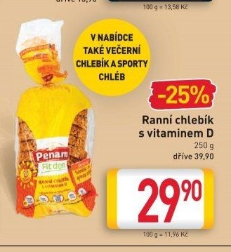 Ranní chlebík s vitamínem D