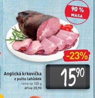 Anglická krkovička