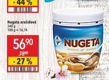 Nugeta arašídová