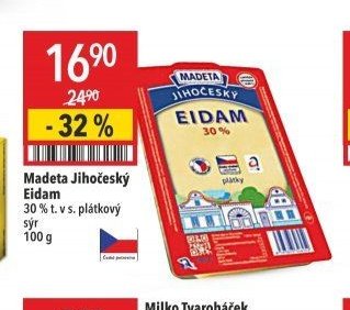 Madeta Jihočeský Eidam