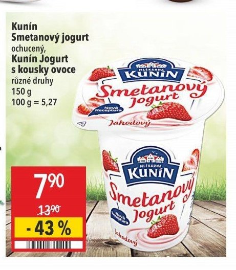 Kunín Smetanový jogurt