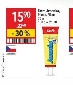 Tatra Jesenka, Piknik, Pikao
