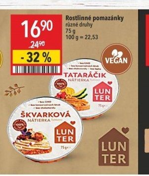 Rostlinné pomazánky