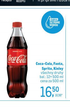 Coca-Cola, Fanta, Sprite, Kinley