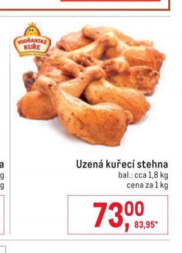 Uzená kuřecí stehna