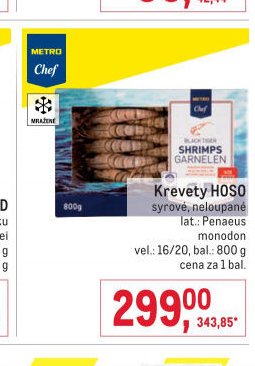 Krevety HOSO