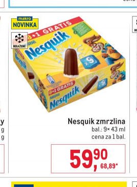 Nesquik zmrzlina