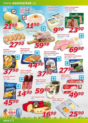 akční leták ESO MARKET 24.3.2021-4.4.2021