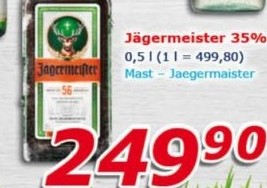 Bylinný likér Jägermeister