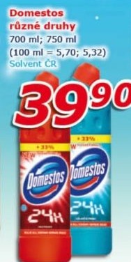 Čistič WC gelový Domestos