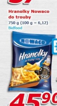 Hranolky mražené Nowaco