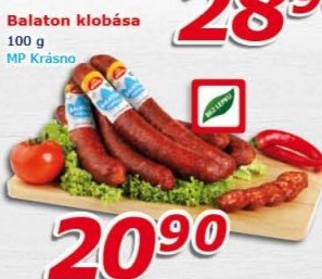 Klobása Balaton Krásno