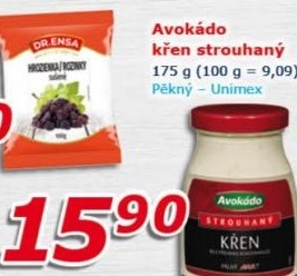 Křen strouhaný Avokádo