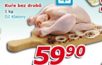 Kuře mražené DZ Klatovy