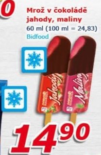 Nanuk Jahody v čokoládě Mrož Prima