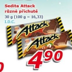 Oplatky Attack Sedita