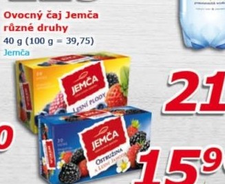 Ovocný čaj Jemča