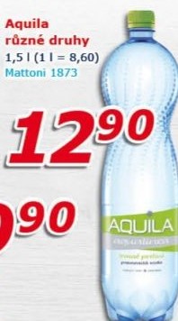 Přírodní voda Aquila