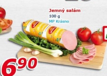 Salám jemný Krásno