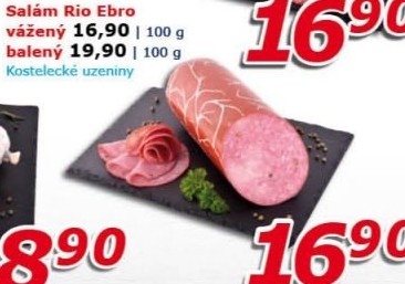 Salám Rio Ebro Kostelecké uzeniny