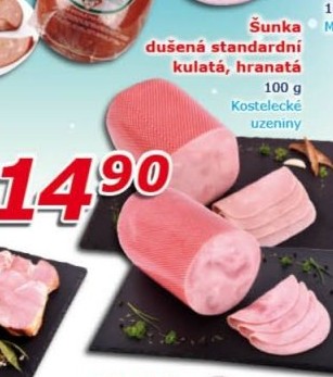 Šunka dušená standard kulatá Kostelecké uzeniny