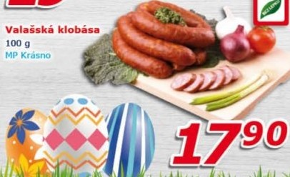 Valašská klobása Krásno