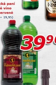 Víno stolní Zámecká paní