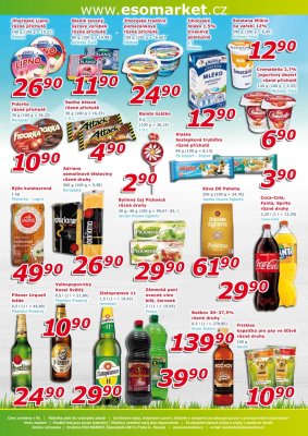 akční leták ESO MARKET 24.3.2021-4.4.2021