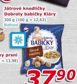 Knedlíčky játrové mražené Dobroty Babičky Kláry