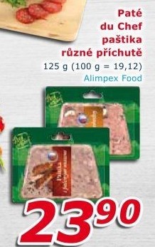 Paštika Paté du Chef